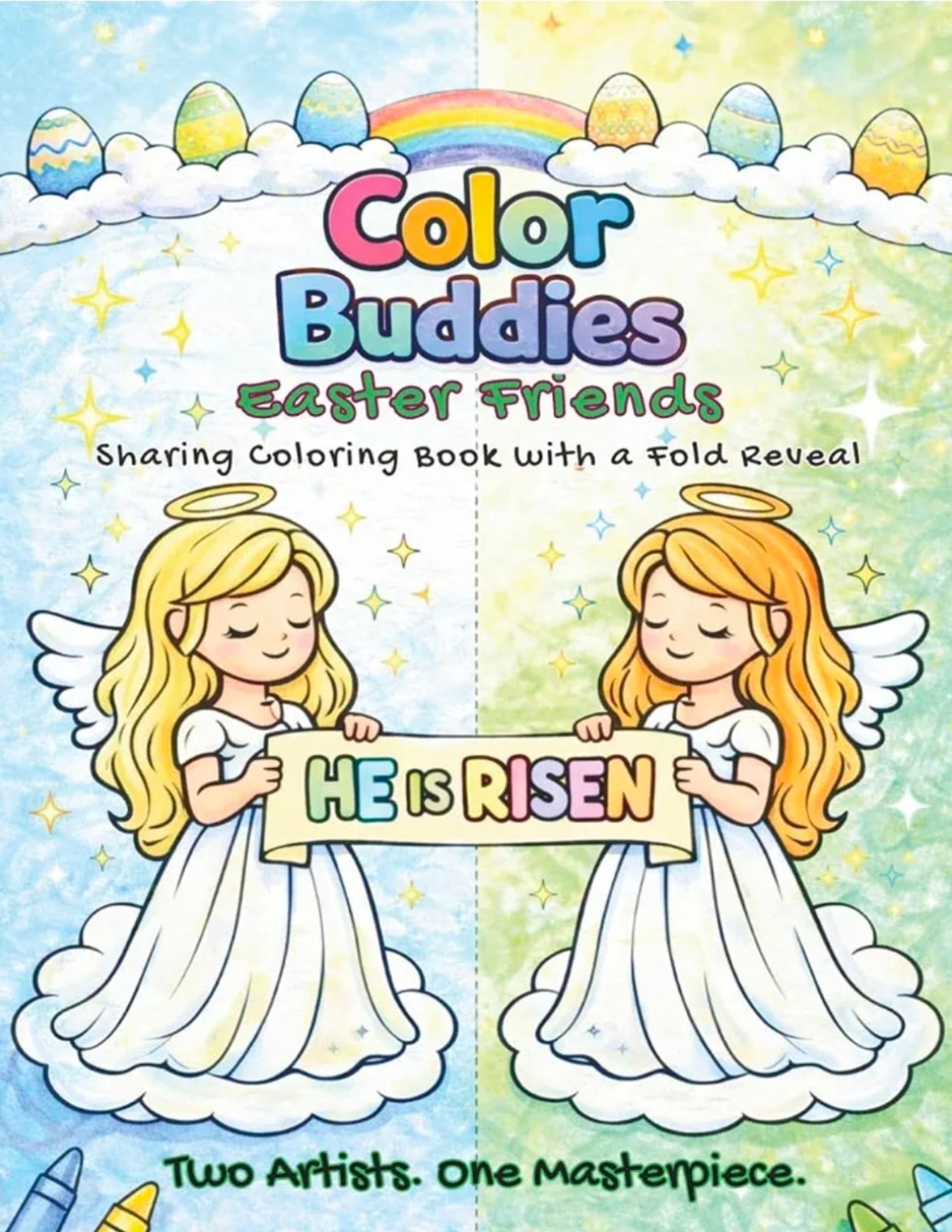 Color Buddies Easter Friends book cover