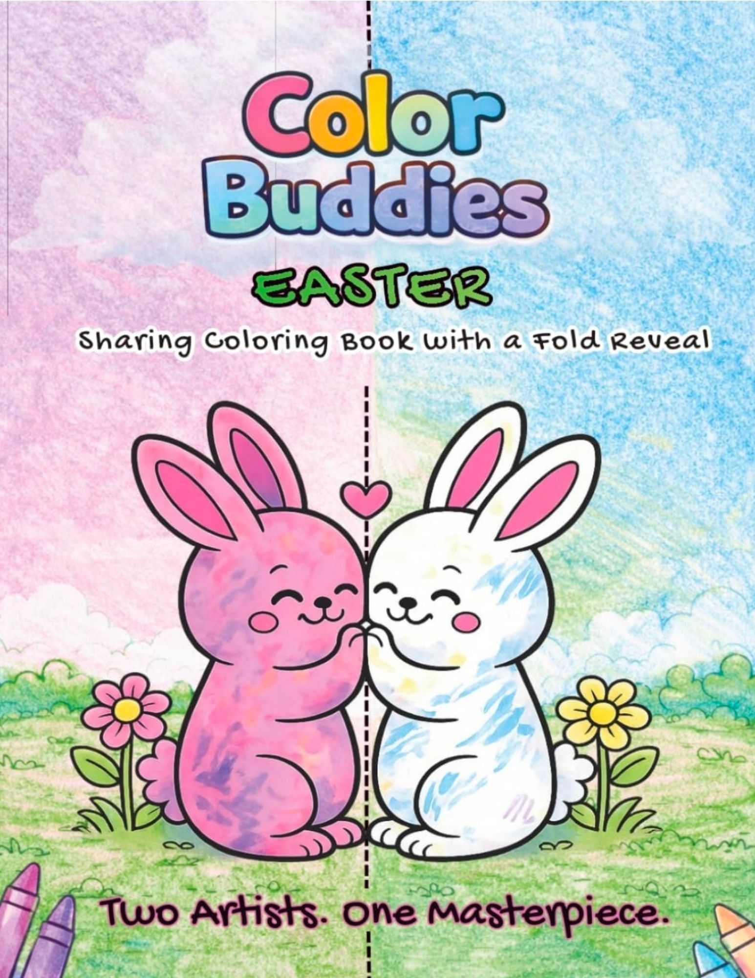 Color Buddies Easter book cover