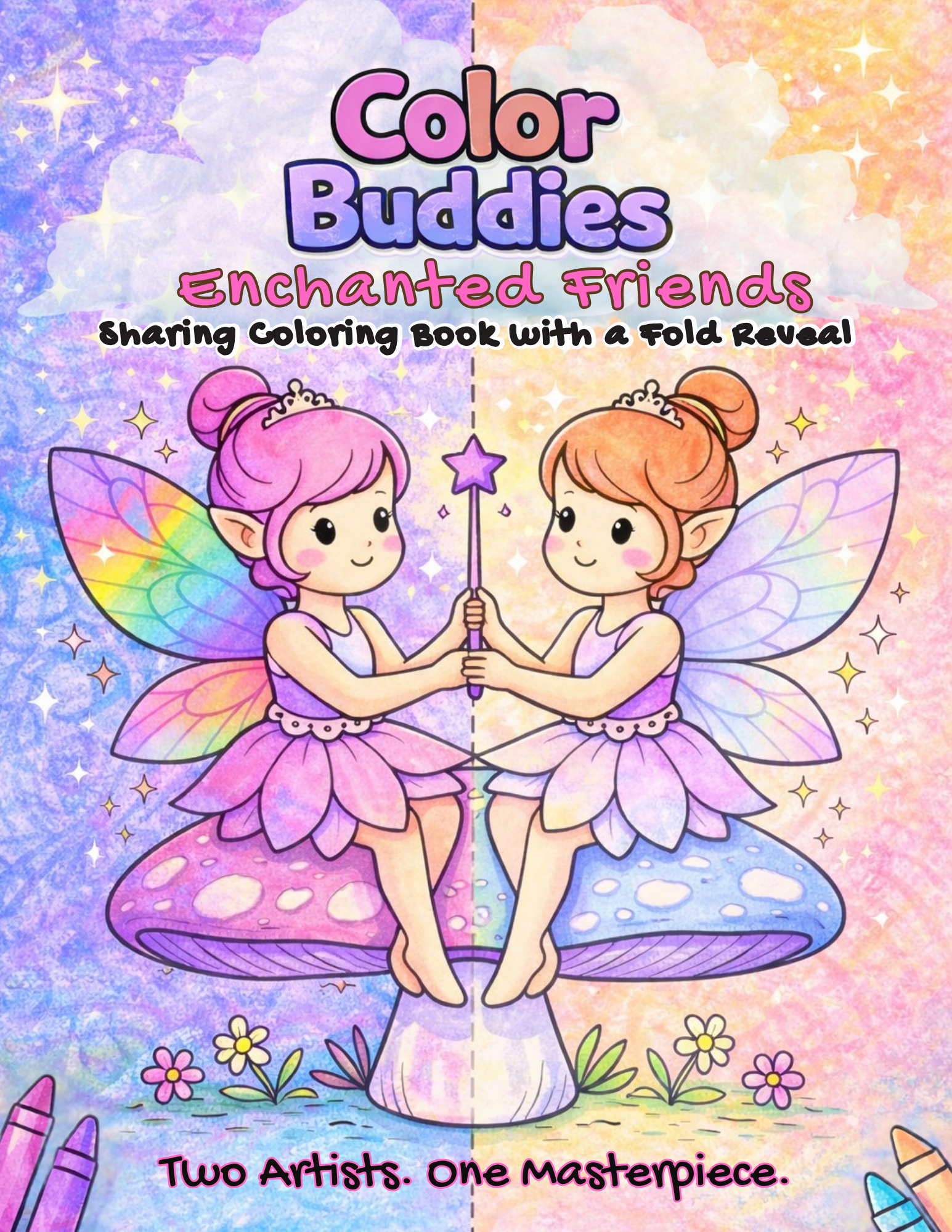 Color Buddies Enchanted Friends book cover