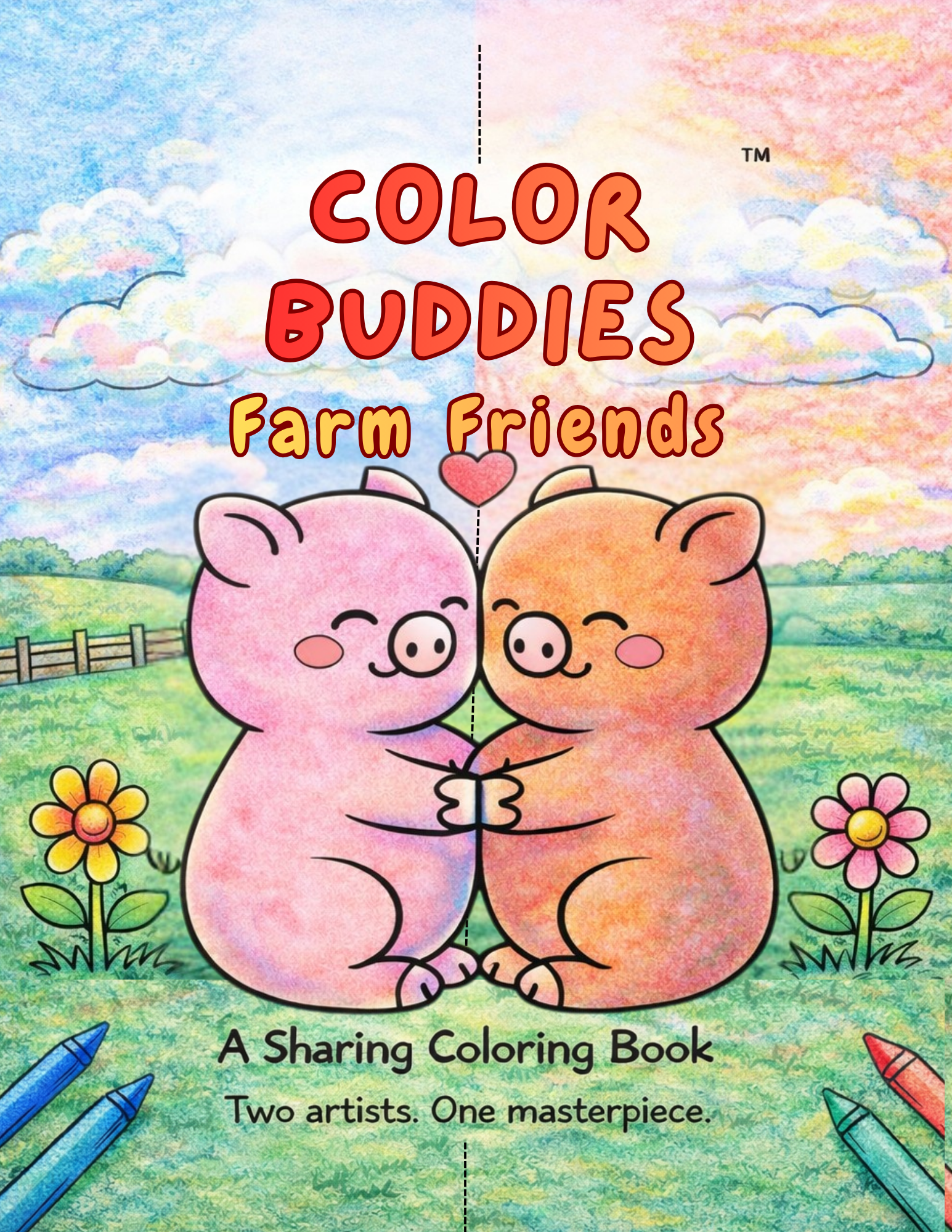 Color Buddies Farm Friends book cover