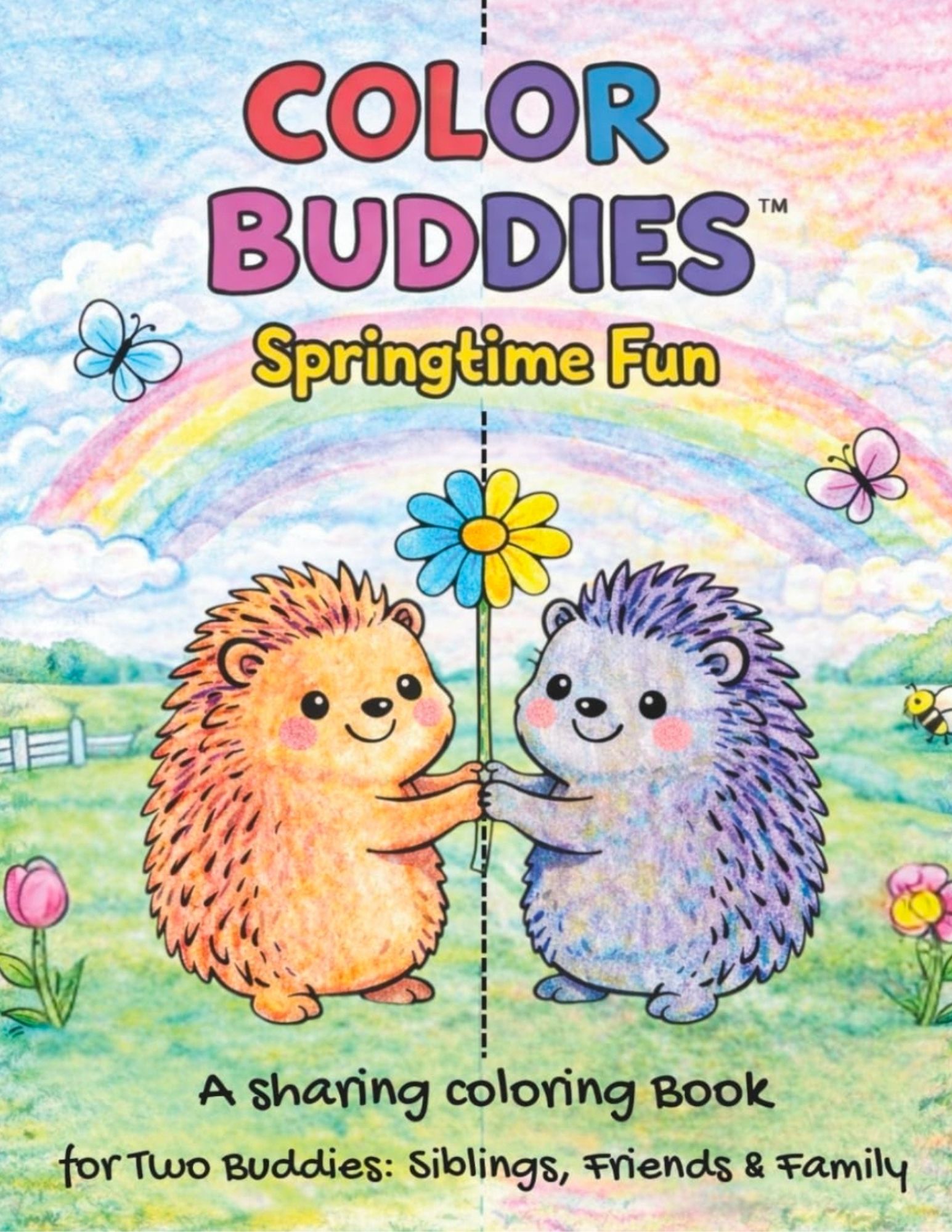 Color Buddies Springtime Fun book cover