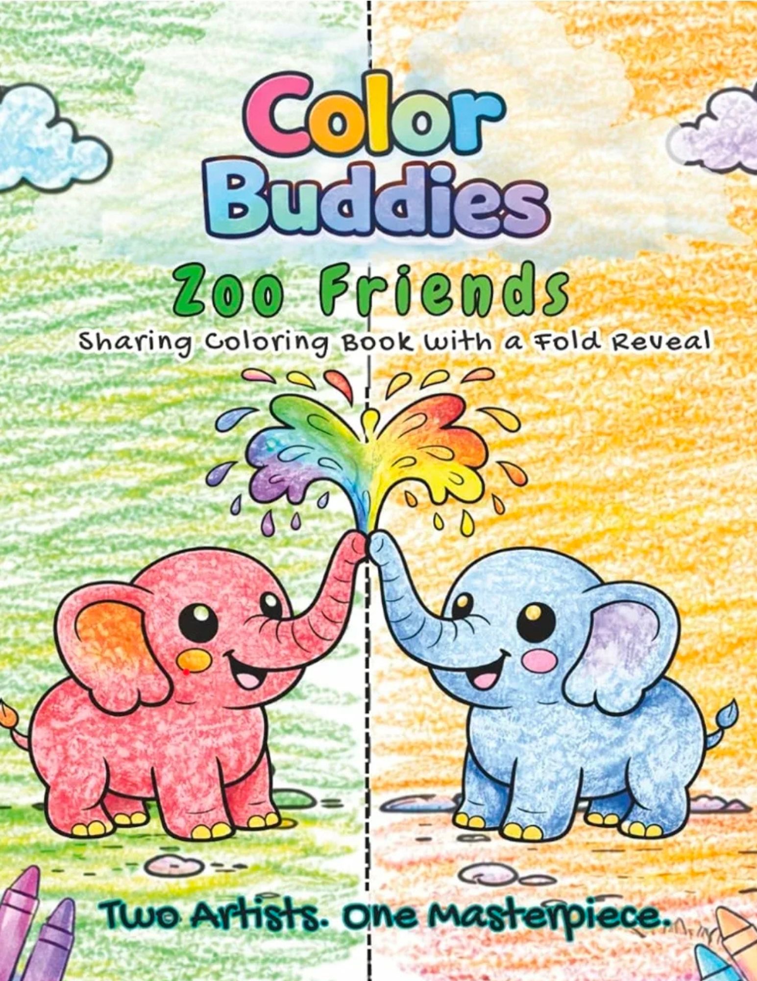 Color Buddies Zoo Friends book cover